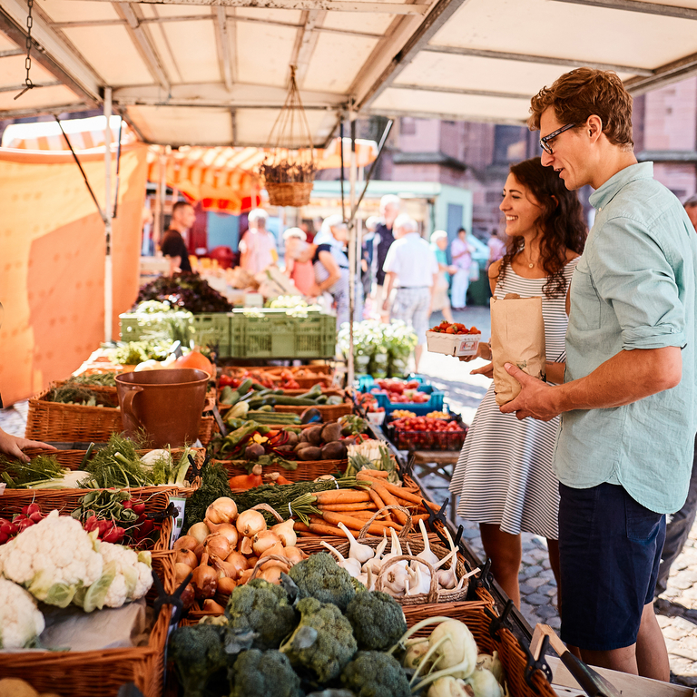 Marché en Vendée