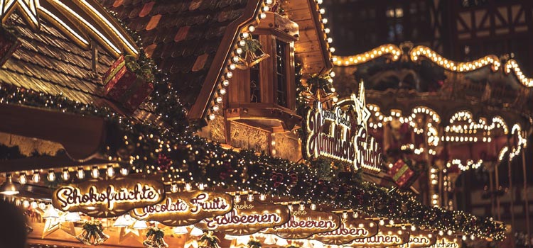 Le marché de Noël à Nantes